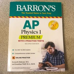 Barron’s AP Physics 1 Premium Workbook